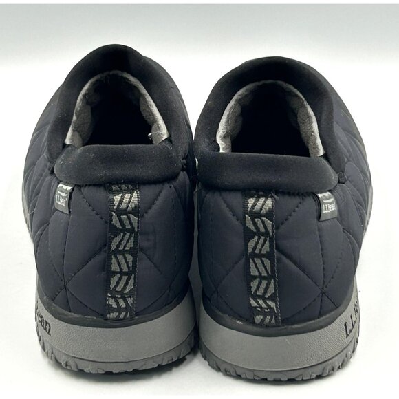 NWOB L.L. Bean Men's Black Gray PrimaLoft Waterproof Slip-On Shoes Sz 11 3032 - Picture 7 of 16